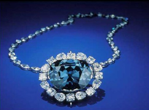 世界十大鑽石-藍色希望鑽石